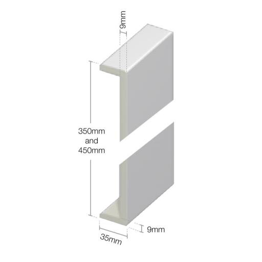 double fascia capping board dimensions