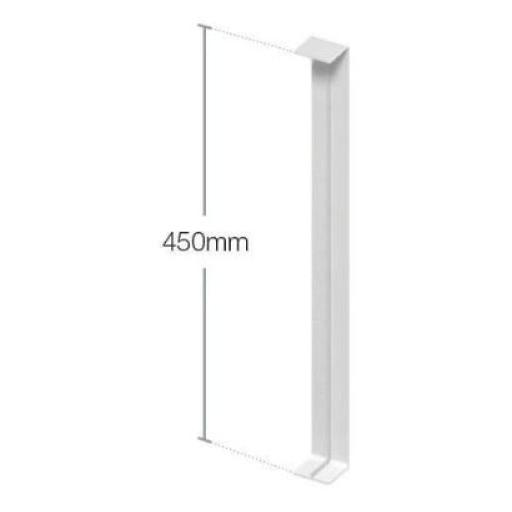 450mm double ended fascia joint dimensions