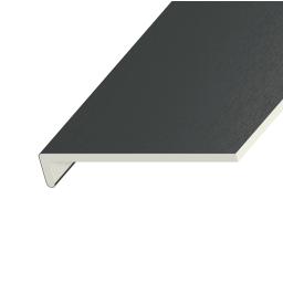 anthracite upvc internal window sill cover square edge