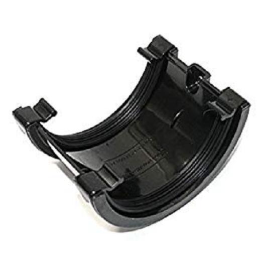 Black Round Gutter & Fittings