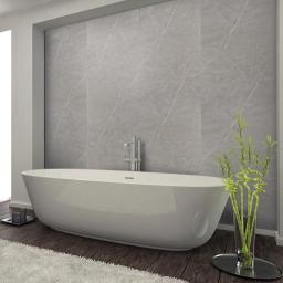 pietra grey bathroom panel