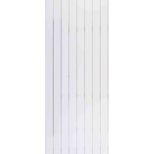 white silver stripe ceiling cladding full panel