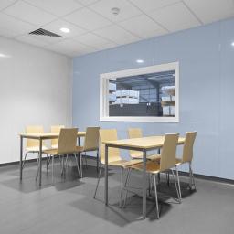 2.5mm pastel mint hygienic canteen cladding