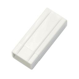 white upvc skirting board inline joint one piece