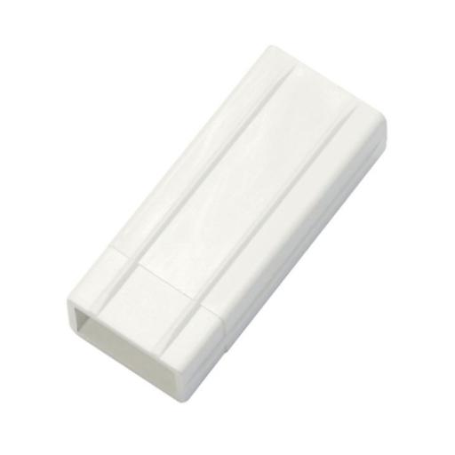 white upvc skirting board inline joint one piece