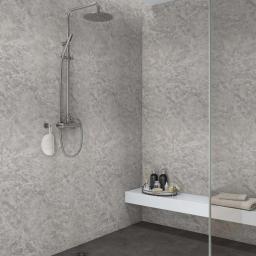 bardiglio marble shower wall panel