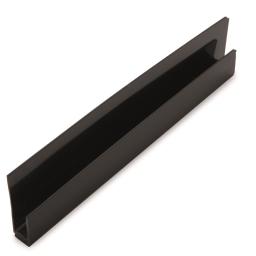 2 part edge trim black 