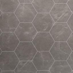 lunar stone hexagon tile panel sample