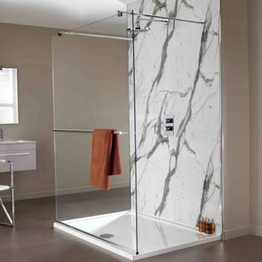 Bronze Carrara Super Matt- PVC Shower & Bathroom Panel