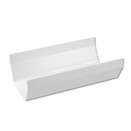 floplast white square gutter 4m