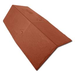 britmet liteslate ridge tile in sunset colour