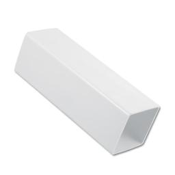 floplast white square downpipe