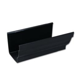 floplast black ogee gutter 4m length