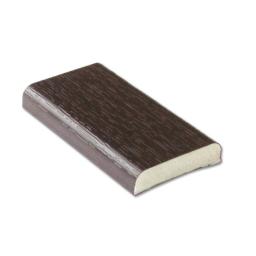 rosewood upvc 25mm d section trim