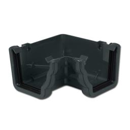 floplast anthracite grey internal 90° gutter angle
