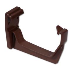 floplast brown square gutter fascia bracket or clip