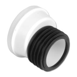 floplast white offset soil wc connector