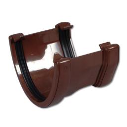 floplast high capacity to square gutter adaptor in brown