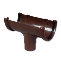 floplast brown high capacity or deepflow gutter running outlet