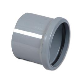 floplast grey soil pipe coupling 110mm