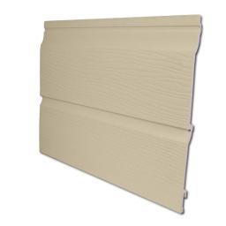 cream embossed cladding double 150mm