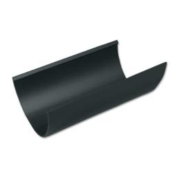 floplast anthracite grey high capacity gutter 4m length