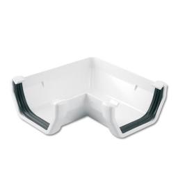 flopalst white square gutter 90° angle