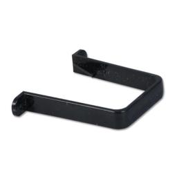 floplast black square downpipe clip