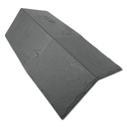 britmet liteslate ridge tile in slate grey