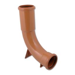 floplast 87.5° double socket settlement rest bend