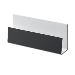 dark grey upvc shiplap cladding u trim starter trim