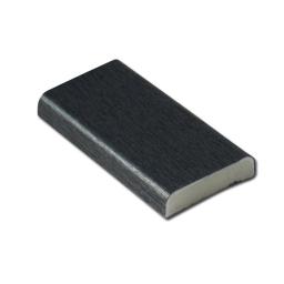 anthracite grey d section trim or d mould