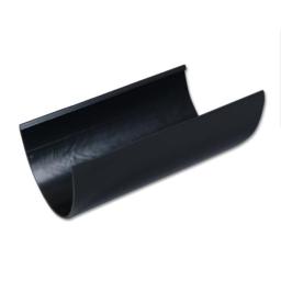 floplast black high capacity or deepflow gutter 4m length