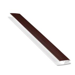 photo of rosewood soffit H section joint trim