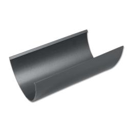 floplast grey high capacity or deepflow gutter 4m length