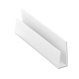 white soffit starter trim or u trim