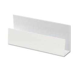 white shiplap cladding u trim or starter trim or edge trim 5m length