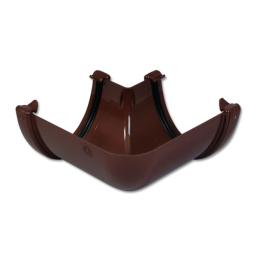 floplast brown high capacity or deepflow 90° gutter angle