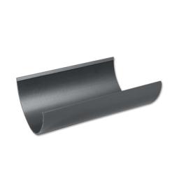 floplast grey round gutter 4m length