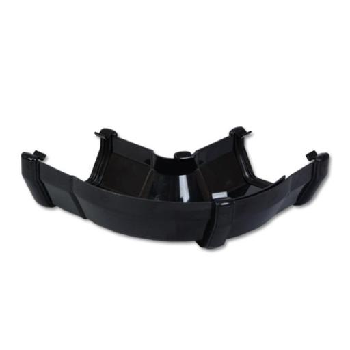 floplast black square adjustable gutter angle 50° to 156°