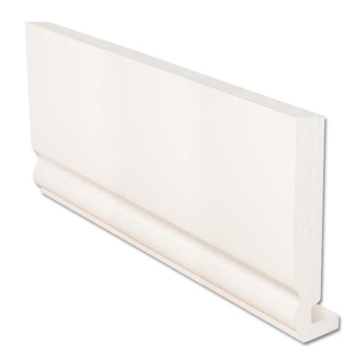 White uPVC Ogee Replacement Fascias - 5m