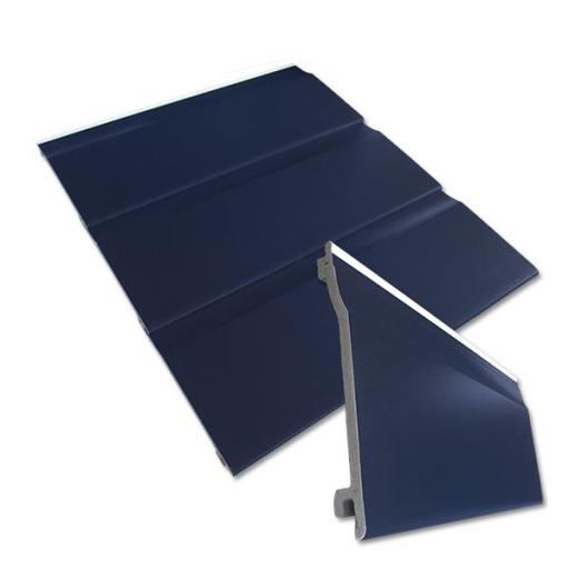 Royal Blue uPVC Shiplap Cladding 150mm - 5m