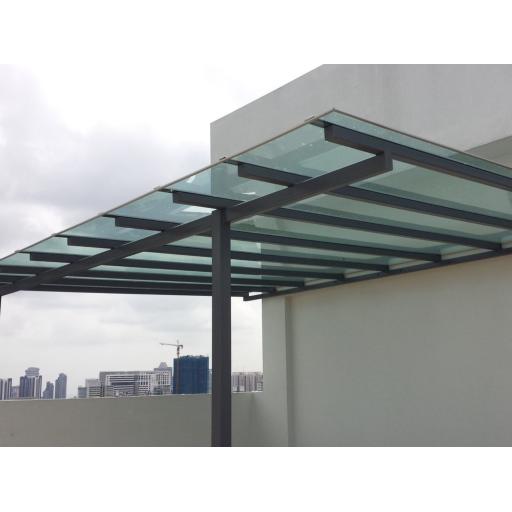 solid polycarbonate sheet installation