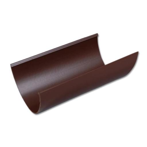 FloPlast Brown High Capacity Gutter - 4m