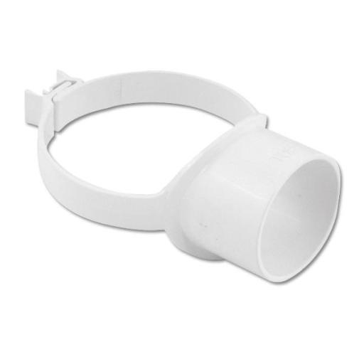 FloPlast 110mm White Strap Boss