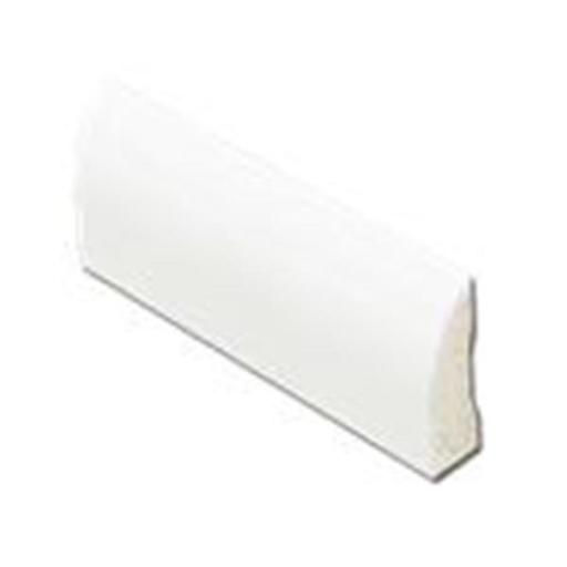 Foiled White uPVC Edge Fillet Trim - 5m