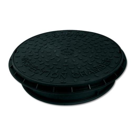 FloPlast Underground 450mm Circular Drain Cover & Frame