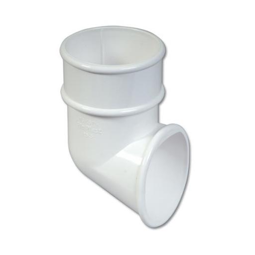 FloPlast White Round Downpipe Shoe