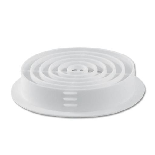 70mm White Circular Soffit Vent