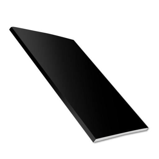 Plain Black Smooth Soffit Board - 5m